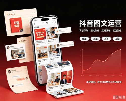 衡南抖音图文代运营服务